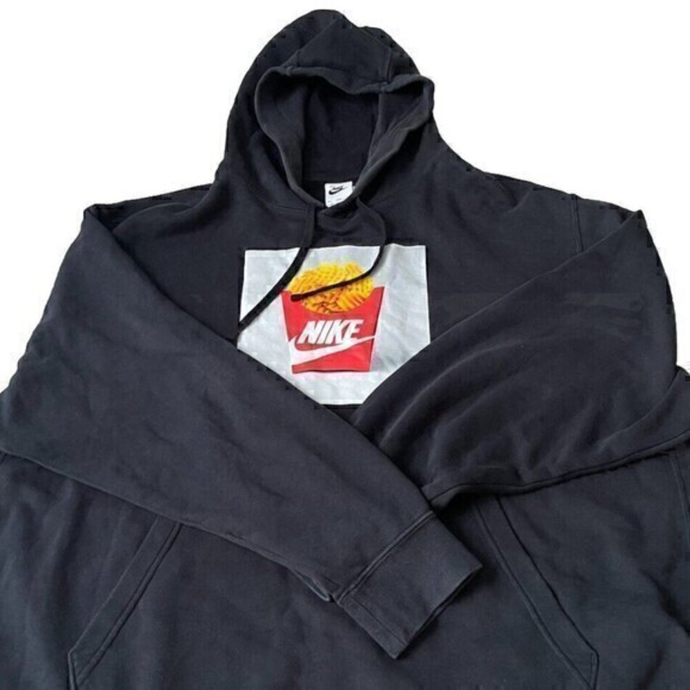 Nike Soul Food Waffle Fries Red Pullover Hoodie DM2274-657 Men’s size 3XL